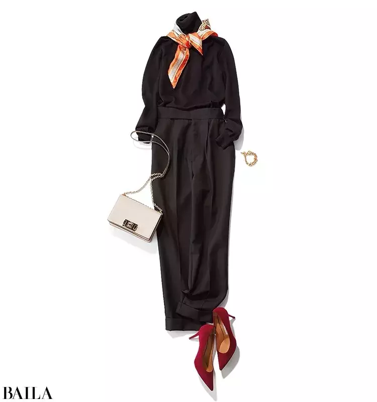 ブラウン派もブラック派も賢い着回しで毎日美人見え 30代の着回し１週間コーデ ローリエプレス