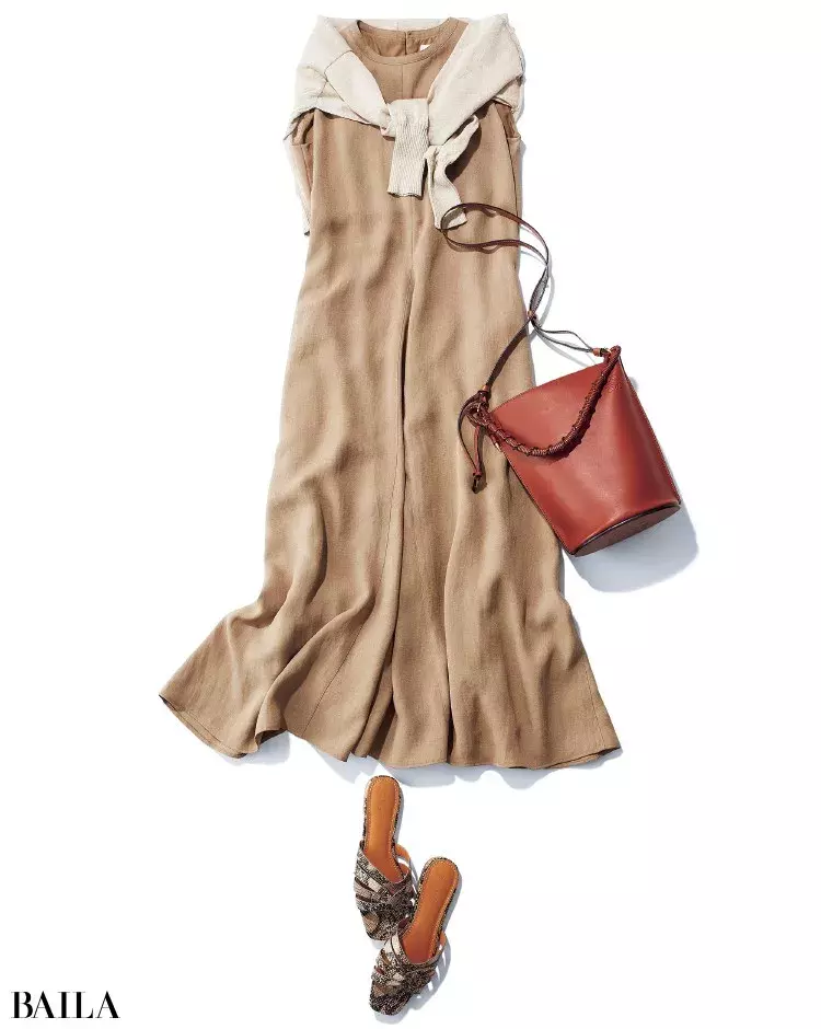 最愛ロングワンピース 大人に似合うアースカラーのしゃれ感ワンピ６選 ローリエプレス