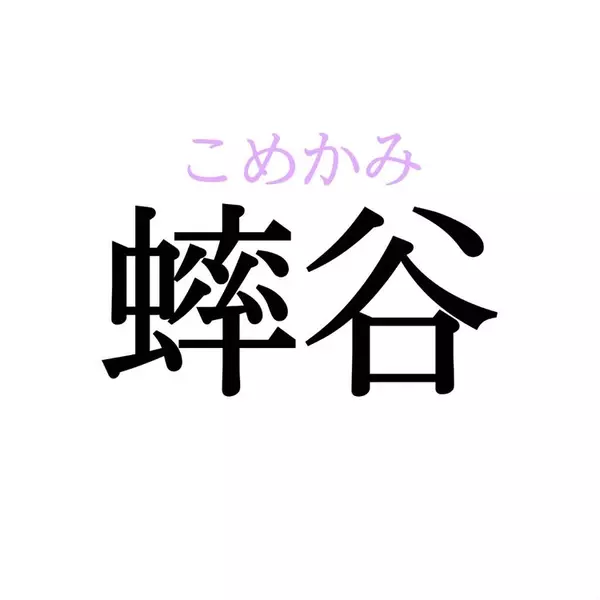 蟀谷 この漢字 自信を持って読めますか 働く大人の漢字クイズvol 112 ローリエプレス