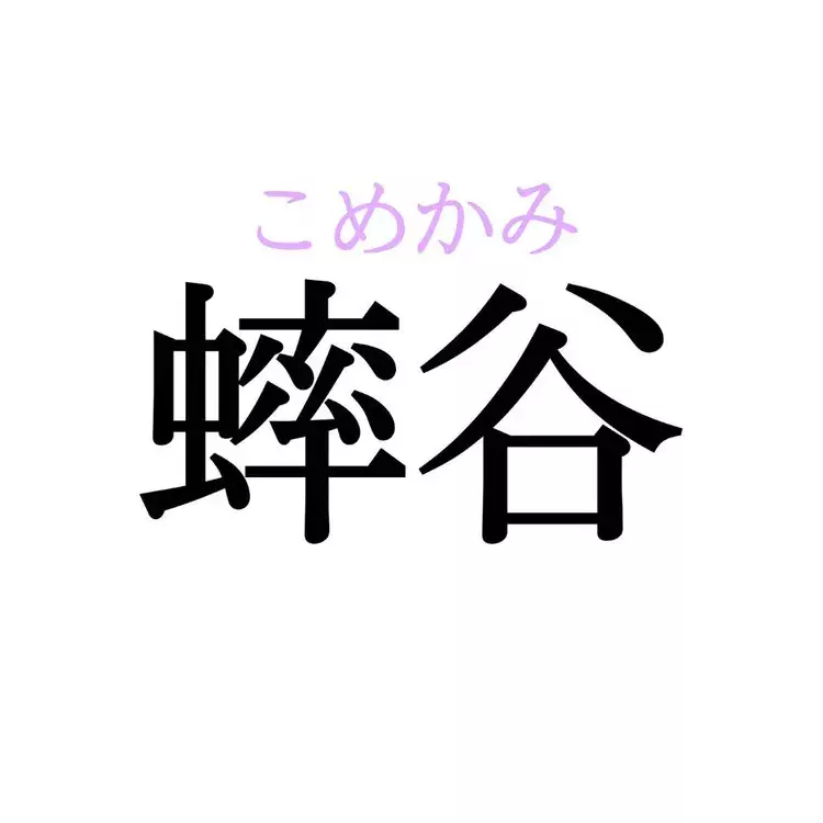 蟀谷 この漢字 自信を持って読めますか 働く大人の漢字クイズvol 112 ローリエプレス