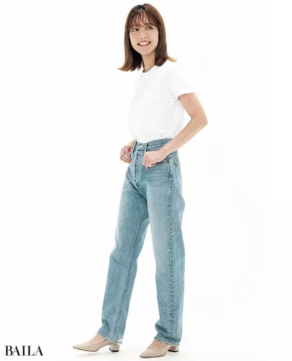 ウエスト・腰回りのお悩みはこのデニムで解決!【体型別・似合うデニム選び1】の7枚目の画像