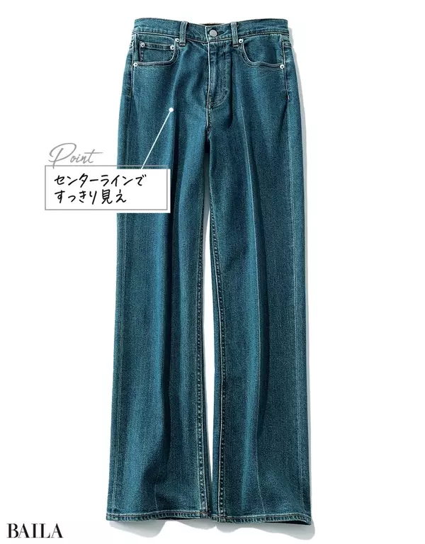 太ももをカバーして下半身をきれいに見せるデニムは？【体型別・似合うデニム選び3】の4枚目の画像