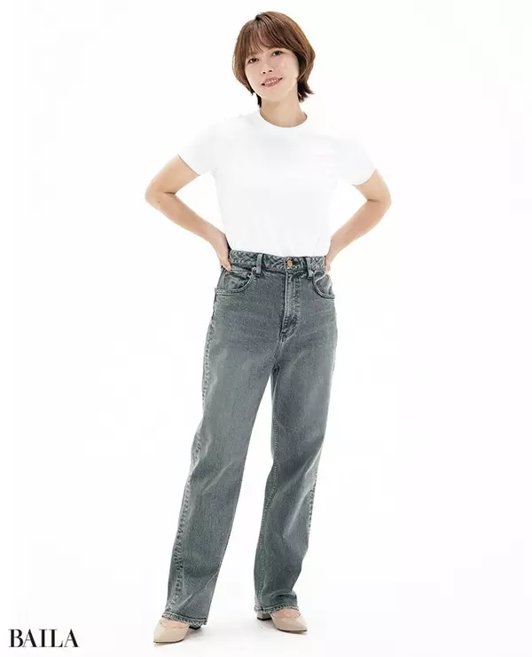 太ももをカバーして下半身をきれいに見せるデニムは？【体型別・似合うデニム選び3】の3枚目の画像
