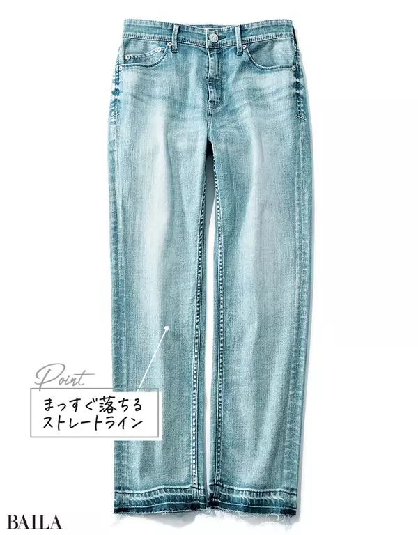 O脚・ひざ肉・ししゃも脚のお悩みはこのデニムで解決！【体型別・似合うデニム選び4】の4枚目の画像