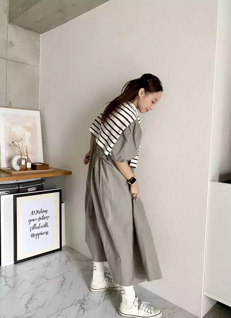 アースカラーワンピースから取り入れる 21年の秋 コーデ ローリエプレス