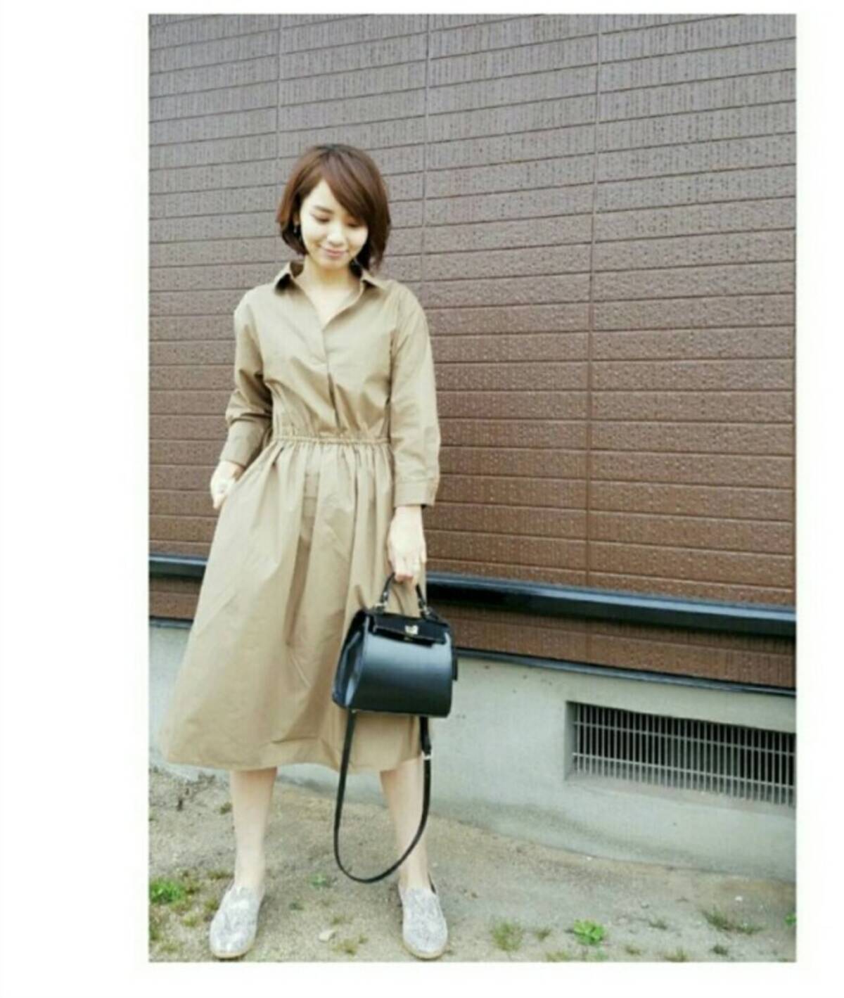 オフィスにも春を連れて行こう シャツワンピースでつくる通勤コーデ ローリエプレス