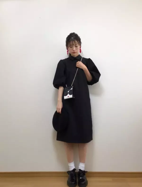 一枚で映える ボリューム袖のワンピース ふんわり可愛いボリュームスリーブのワンピースコーデ9選 ローリエプレス