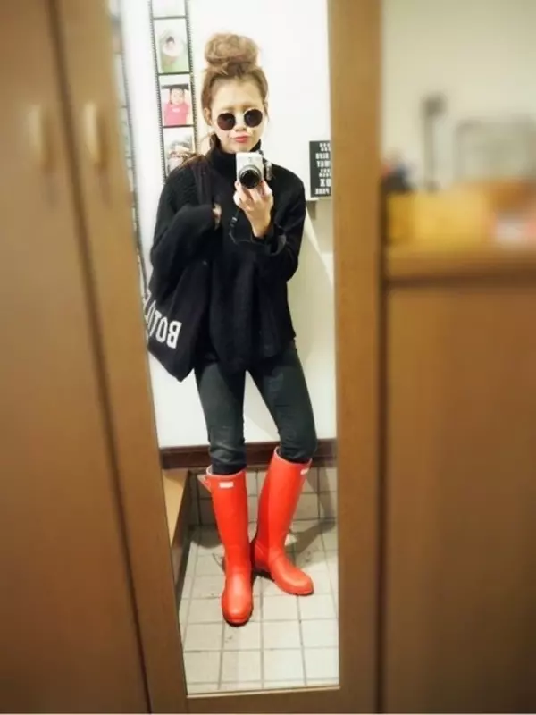 雨の日の足元コーデは Hunter ハンター のレインブーツにお任せ 丈別着こなし術６選 ローリエプレス