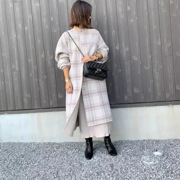 背が低い人向けロングコートの着こなし方を教えて 身長153cm 小柄な大人女子のおしゃれなロングコートコーデ10選 ローリエプレス