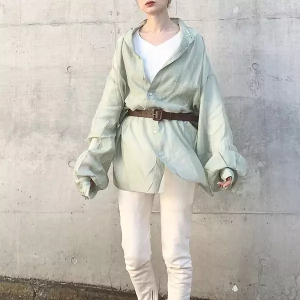 ベルトで今っぽいメリハリを効かせて 春版 おしゃれなベルトの着こなし ローリエプレス ベルトで今っぽいメリハリを効かせて 春版 おしゃれなベルトの着こなし ローリエプレス