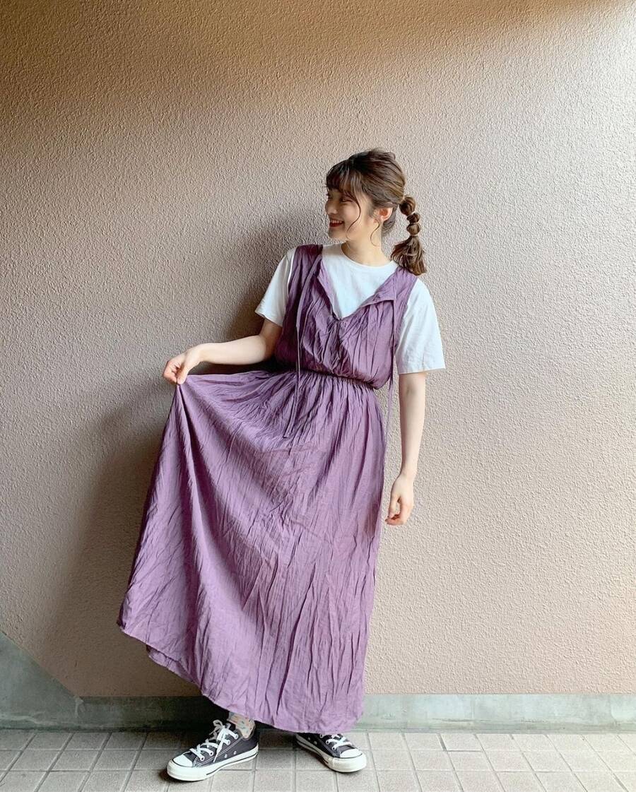 ワンピースの種類を素材 デザイン 形 着丈別に紹介 コーデも必見 ローリエプレス