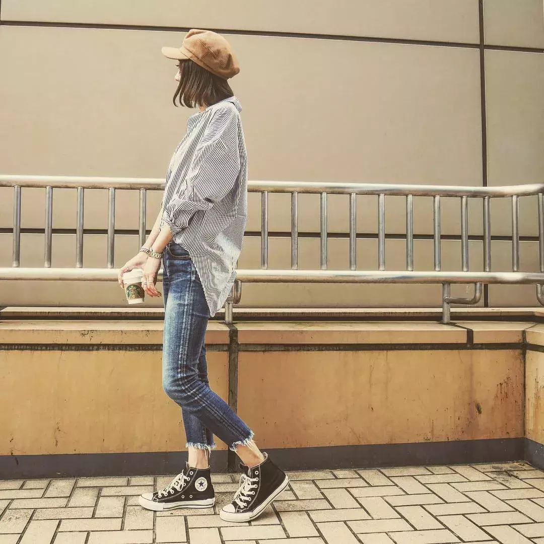 シャツインでおしゃ見えしたい ボトムス別コーデ 上級テクを紹介 ローリエプレス