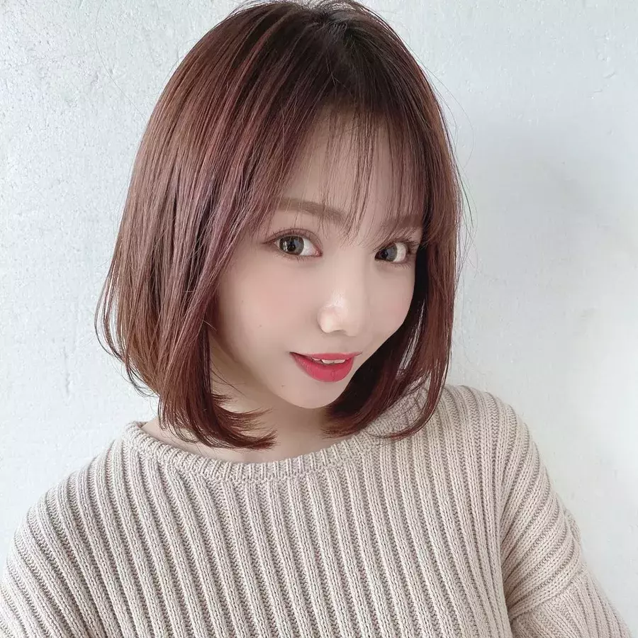 ピンクブラウンは暗めも明るめも可愛い 長さ別ヘアスタイルを紹介 ローリエプレス