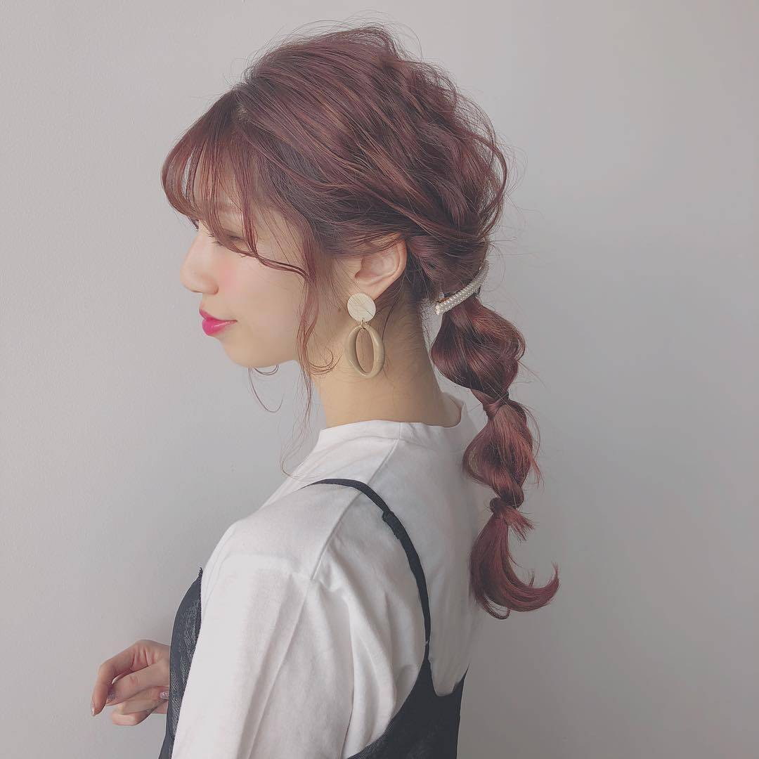 ピンクブラウンは暗めも明るめも可愛い 長さ別ヘアスタイルを紹介 ローリエプレス