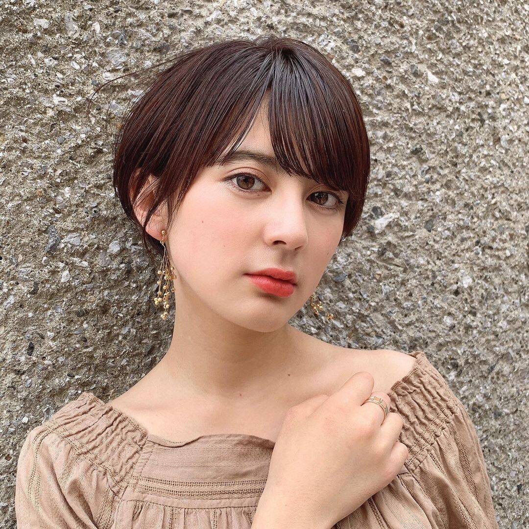 ピンクブラウンは暗めも明るめも可愛い 長さ別ヘアスタイルを紹介 ローリエプレス