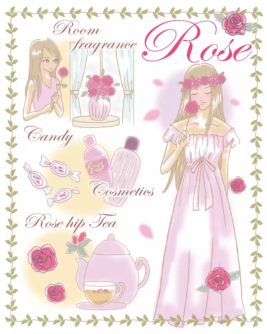 梅雨のストレス解消法 女子力を最大級にしてくれるバラ効果 イラストコラム ローリエプレス 梅雨のストレス解消法 女子力を最大級にしてくれるバラ効果 イラストコラム ローリエプレス