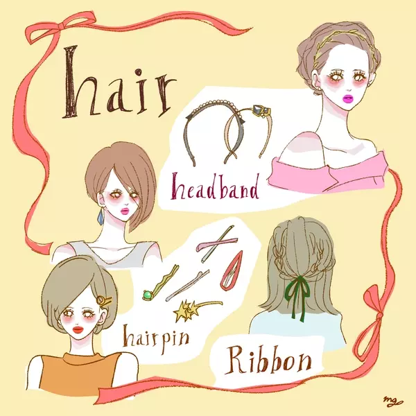 ショートヘアでもok ヘアアクセを使った簡単セルフへアアレンジ ローリエプレス