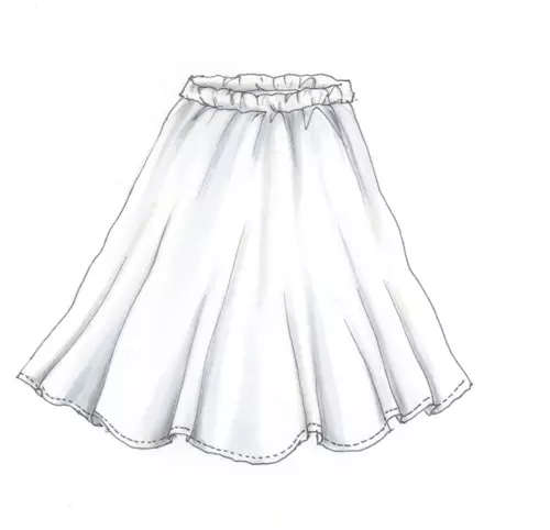 デートコーデにもぴったり 白スカートを大人クールに着こなす方法 イラスト ローリエプレス