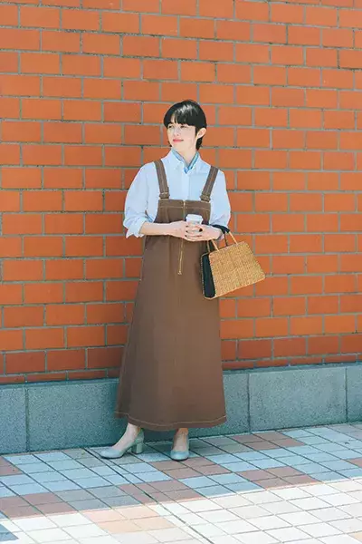 キャミワンピ着まわしコーデ おうち用 外出用のレイヤードテク ローリエプレス キャミワンピ着まわしコーデ おうち用 外出用のレイヤードテク ローリエプレス