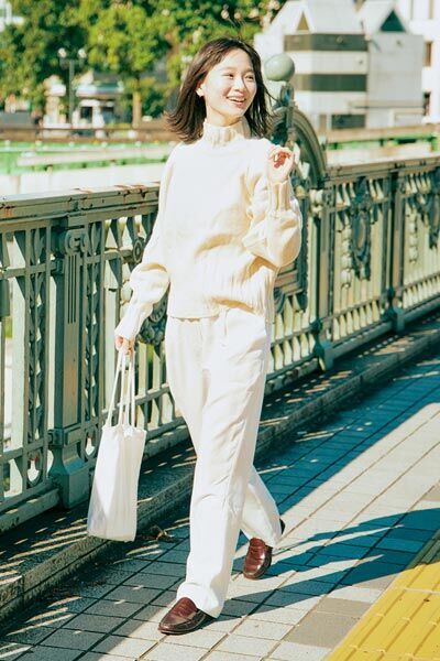 女優・辻千恵 秋冬の私服コーデを公開！ メンズライクにいくなら女っぽさを2割が絶妙バランス♡の1枚目の画像