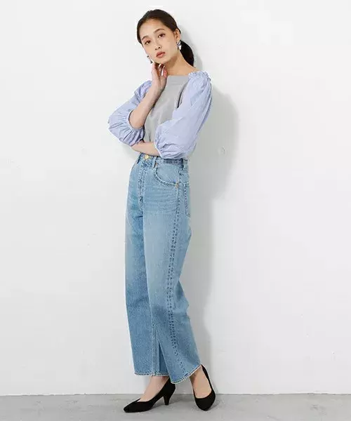 30代からのデニムコーデ51選 トレンドを押さえて定番デニムをブラッシュアップ ローリエプレス