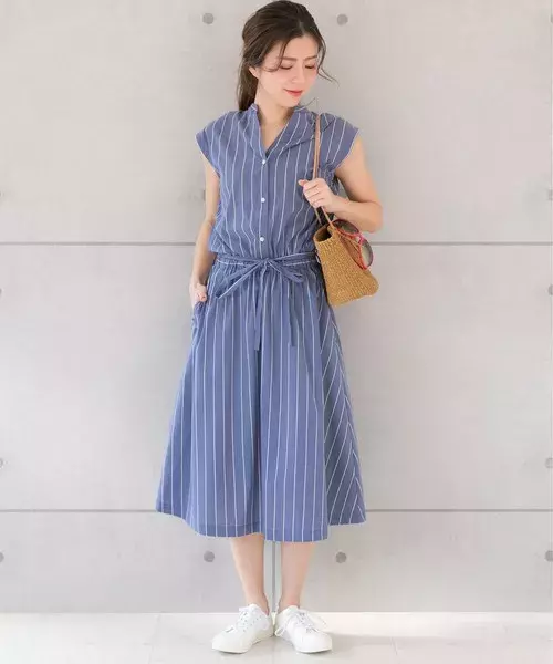 夏のワードローブで欲しい 気軽に着れるシャツワンピース15選 ローリエプレス