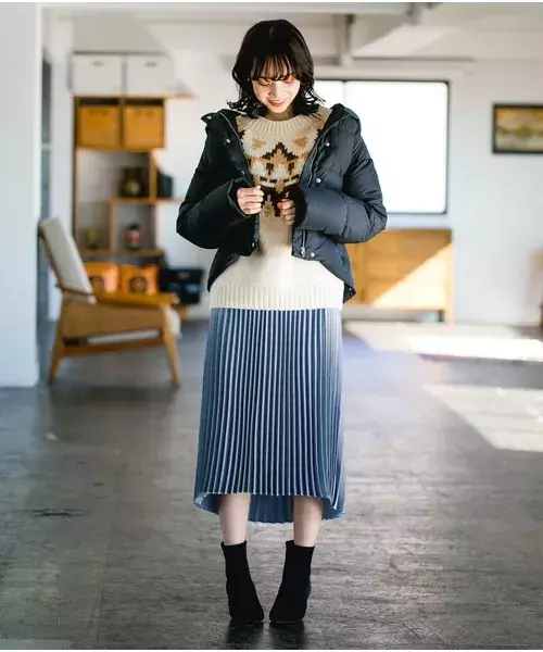 女っぽさたっぷり 大人かわいい冬のスカートコーデでモテ度アップ ローリエプレス