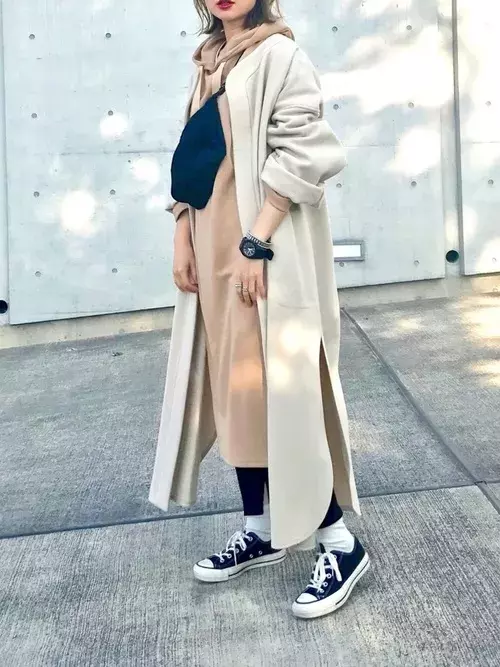 おしゃれ あたたかい 冬の レギンス 色別コーデ集 ローリエプレス