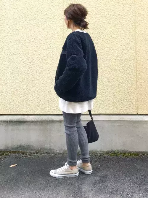 おしゃれ あたたかい 冬の レギンス 色別コーデ集 ローリエプレス