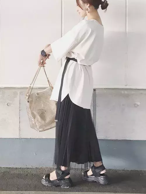 プチプラコーデには Grl アイテムを取り入れて 大人女性のお手本コーデ ローリエプレス