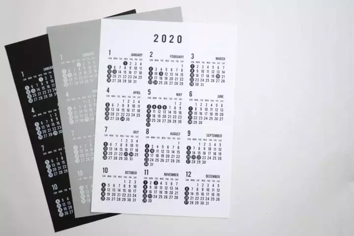 連載 セリア のモノトーンカレンダー特集 2020年のカレンダーをチェック ローリエプレス