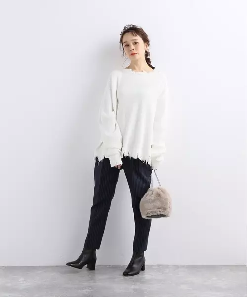 きちんと感が魅力 テーパードパンツ のオン オフ着まわし術15選 ローリエプレス