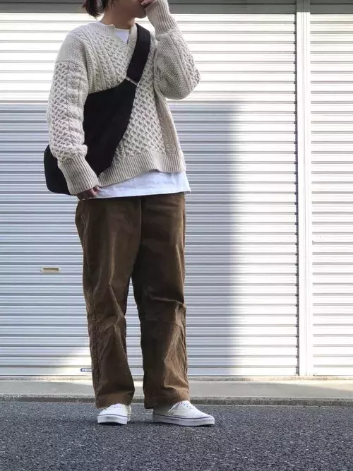 今すぐ着たい Gu のケーブル ノルディック柄ニットコーデまとめ ローリエプレス