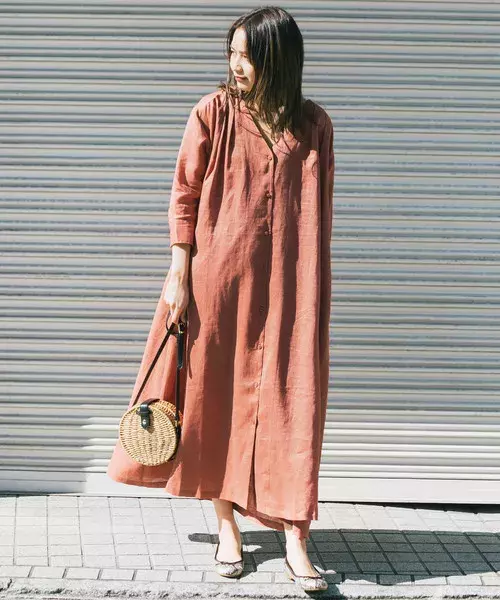 春から着たい リネンワンピース カラー別のおすすめコーデ15選 ローリエプレス