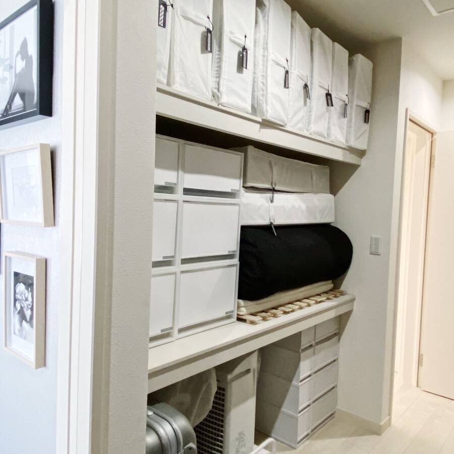 連載 無印良品 ニトリ Ikea で布団も季節家電もスッキリ な押し入れ収納 ローリエプレス