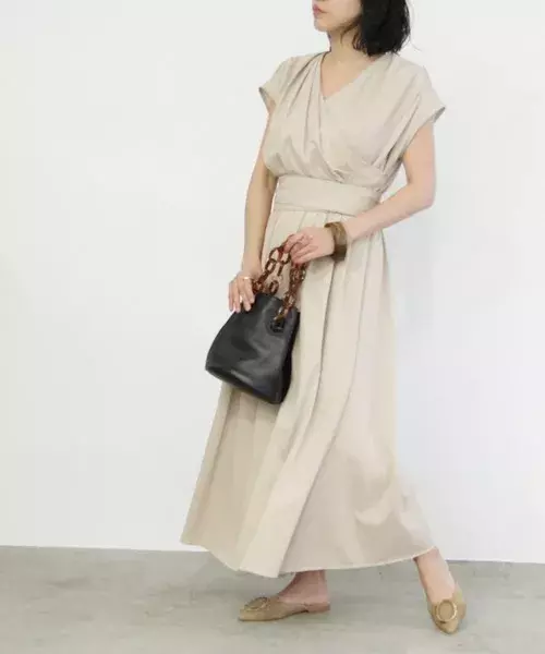 女性らしくて可愛い カシュクールワンピース の初夏コーデ特集 ローリエプレス