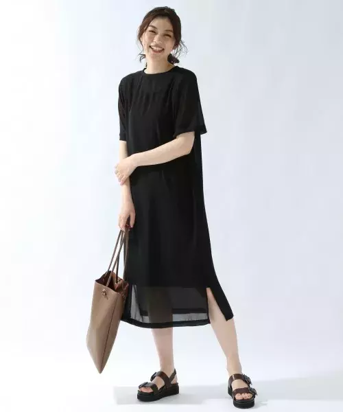 簡単に旬顔になりたいなら 大人のシアーワンピースコーデ ローリエプレス 簡単に旬顔になりたいなら 大人のシアーワンピースコーデ ローリエプレス