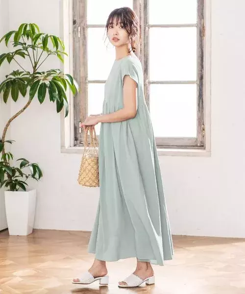 爽やかなグリーンを取り入れよう 大人女子なワンピースコーデまとめ ローリエプレス