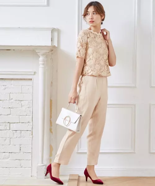 秋のウェディング お呼ばれコーデカタログ パンツスタイル15選 ローリエプレス