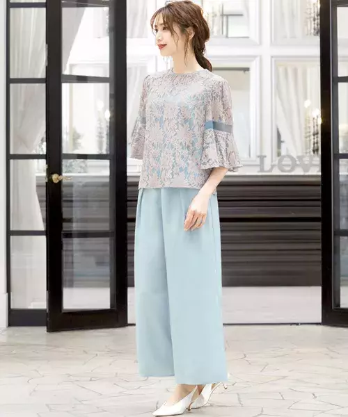 秋のウェディング お呼ばれコーデカタログ パンツスタイル15選 ローリエプレス