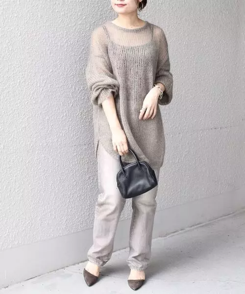 そろそろモヘアニットが着たい 秋 トレンドカラーコーデ15選 ローリエプレス