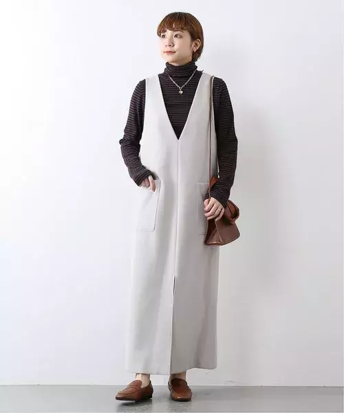 コーデの鮮度アップを狙うなら 今買い足したい重ね着デザインワンピース ローリエプレス