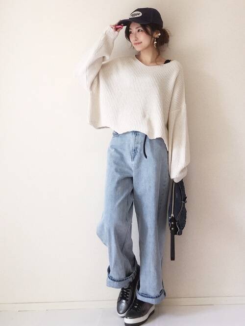 今 ゆるコーデ がかわいい 大人女子が挑戦するゆるコーデ特集 ローリエプレス