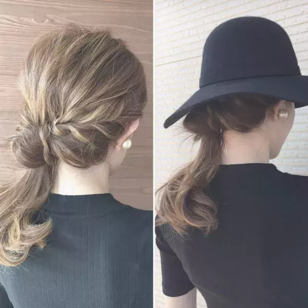 春コーデにいかが 帽子をおしゃれに見せるおすすめのヘアアレンジ ローリエプレス