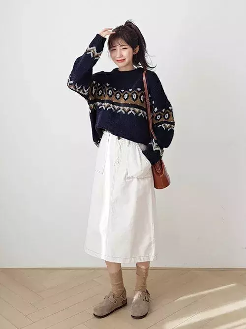 韓国ファッションを参考に おしゃれな冬コーデ集 ローリエプレス