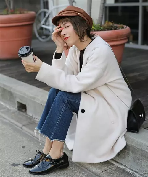 いつものスタイルをもっとおしゃれに レースアップシューズ を使ったおしゃれコーデ ローリエプレス