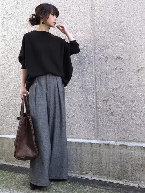 Guのグレーパンツが優秀 プチプラで高見えが叶うリアル大人女子コーデ ローリエプレス