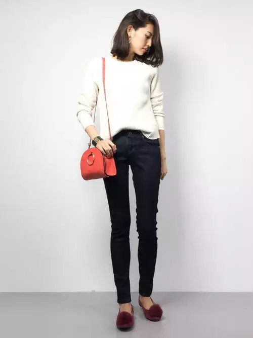 スキニーパンツ色別コーデ50選 色んなスタイルを楽しめる万能アイテム ローリエプレス