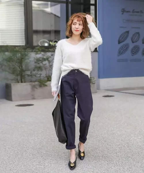 ベイカーパンツコーデ50選 18年パンツを買い足すならコレ ローリエプレス