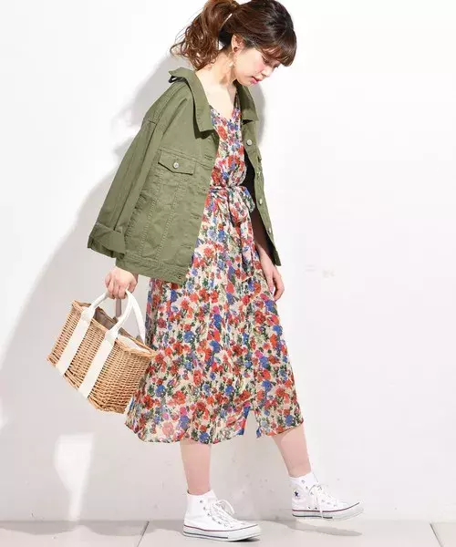 春は花柄ワンピースで決めよう 着るだけでテンションが上がる 大人女子コーデ特集 ローリエプレス